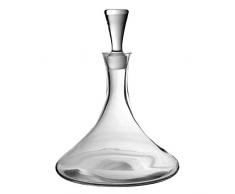 Côté Table 10834 Marina Carafe à Bouchon Verre Argent 1,3 L 20 x 20 x 28 cm