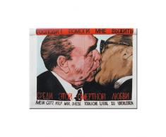 Nostalgic Art Merchandising 14017 citystyle Bruderkuss aimant Berlin, 8 x 6 cm