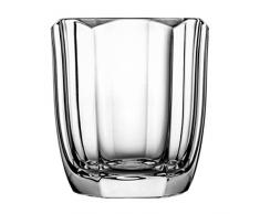 Crystelle aljulia Verre à Whisky en Cristal, Cristal, 300ml, 8,5 x 8,5 x 10 cm