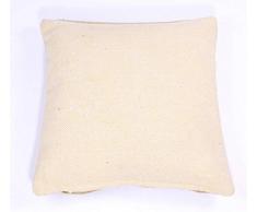 La Finesse - Housse de Coussin carrÃ©e dÃ©corative 50 x 50 cm pour la Maison en Coton pour Le Salon, Le canapÃ©, la Chambre Ã Coucher, Tissu colorÃ©, Taille Unique