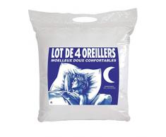 Home Collection, Oreillers Câlin Souples, Lot de 2, 60x60 cm, Polyester, ORPP400600L2