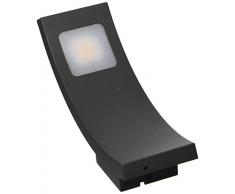 Oaks Lighting 138Â DG MIR Applique murale, plastique, gris