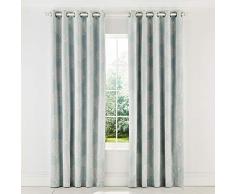 Sandson Home Coraline Rideaux doublés Bleu Marine, 100% Coton Panama 112 Fils, Bleu Marine, 66 x 90 cm