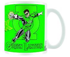 Empire Poster DC Comics Lanterne Verte Taille (cm) env. Tasse en cÃ©ramique Blanche avec Inscription en Anglais Â« H9,5 Â» - Contenance : 320 ML - Passe au Lave-Vaisselle et au Micro-Ondes