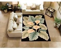 NOURISON Tapis 100 % Laine Noir 107 x 168 cm