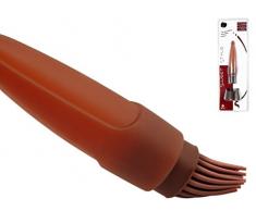 Home Choco Pinceau avec Stand, Silicone, Marron, 11Â x 34Â x 7Â cm