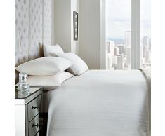 Just Contempo Housse de Couette en Coton égyptien 200 Fils, crème, Double, Coton, crème, Double