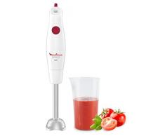 Moulinex DD1211 Turbomix+ Mixeur Plongeant 350 Plastique 800 Millilitres Blanc