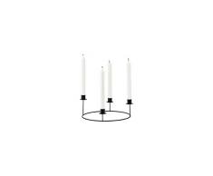 House Doctor Bougeoir Noir 27 x 27 cm