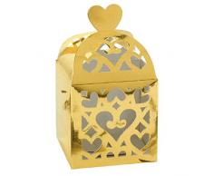 amscan International Lanterne boites Cadeaux-DorÃ©