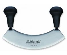 Triangle 41 234 18 02 Hachoir berceuse en acier durci, 17,5 cm