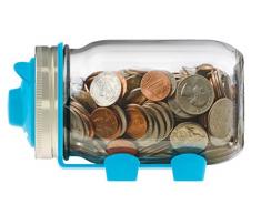 Jarware Piggy Bank Tirelire, Bleu