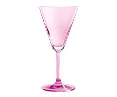 H&H Verre Jazz Ã©tÃ© Lot de 6Â Verres Ã vin, 16Â cl