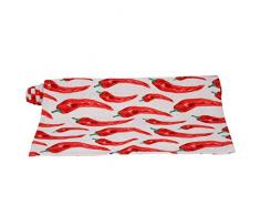 Gisela Graham Chemin de Table en Tissu imprimÃ© Piment