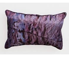 Coussin 25 x 40 cm dÃ©houssable - ThÃ¨me pierre - couleurs: Rose - Photo dart by Isabelle Delbecque