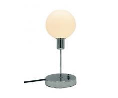 SP Light and Design Diva Shirley Verre R, Structure chromée Lampe de table 4 W