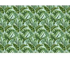 Papier Peint dÃ©co poster FEUILLAGE TROPICAL 3 x 2,70 m | DÃ©co et photo murale XXL QualitÃ© HD Scenolia