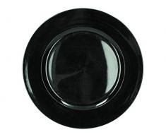 J. Kersten BV Assiette en Plastique Noir 58 x 58 x 1,5 cm