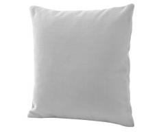 Max Winzer 27665444 Panama Coussin dÃ©coratif en Tissu ArgentÃ© 40 x 40 cm