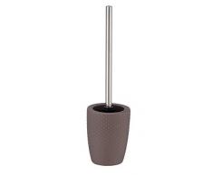 WENKO DIE BESSERE IDEE Brosse WC Punto Dark Taupe