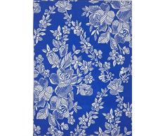 Export Trading Housse de Matelas 135 cm Bleu