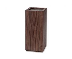 BÃ¶ker Manufaktur 030421 Bloc Ã Couteaux, Bois, Noir, 28 x 12 x 12 cm