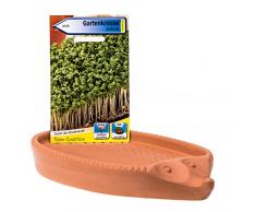 Römertopf Herbes de Cresson Peluche Hérisson de Cresson env. 24 x 14 cm