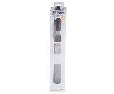 RBV Birkmann Spatule coudÃ©e Easy Cuisson 21Â cm, Argent/Noir