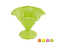 Home 8694800 Lot de 4 coupes Ã glace en mÃ©lamine assorties 13,5 cl21