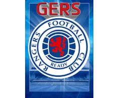 Empire Poster â Football â Rangers â Crest â Taille (cm), env. Poster 3D 47 x 67
