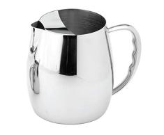 Café Stal Bx Series 18/10 Carafe à eau classique en acier inoxydable avec poignées creuses Cool Touch poli miroir 70 oz
