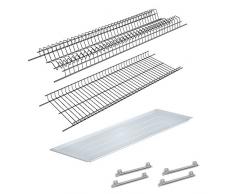 Sige Kit Ãgouttoir Ã Vaisselle en Fil Complet, chromÃ©, 600Â mm