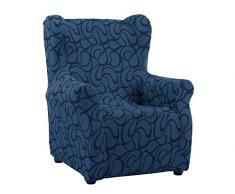 Martina Home Housse Fauteuil orejero 33x8x42 cm Bleu