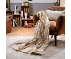 Sancarlos Coucher Plaid, Grillage, 130Â x 160Â cm