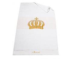 Gloockler by KBT Bettwaren Serviette de Plage, Coton, Blanc