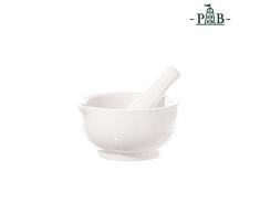 la Porcellana Preparazione Mortier et Pilon, Blanc, 11.5Â cm