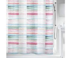 Spirella Textil-Duschvorhang Flicker Multicolor 180x200 cm Rideau de Douche, Polyester, Multicolore, 200x180 cm