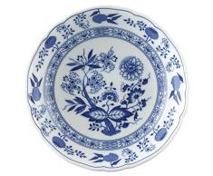 Hutschenreuther 02001-720002-13151 Assiette à Salade 19 cm, Porcelaine, Bleu, 20,3 x 20,3 x 9 cm