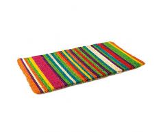 Domus Style Bienvenue Paillasson 100% Fibre de Coco Multicolore 70 x 40 cm