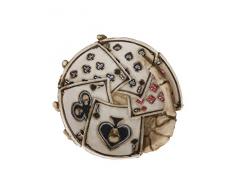 Nemesis Now Cendrier en rÃ©sine Motif Main de Mort Ivoire 14,5 cm Taille Unique