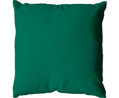 Enjoy Home 2007VTC060060, Coussin, Déhoussable Coton, Vert, 60x60 cm, 60x60cm