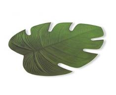 Villa DEste Home Tivoli 5901201 Lot de 6 Sets de Table Jungle en PVC, Vert