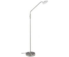 Wofi 3006.01.64.9000 Twin Lampadaire LED 1 x 4,6 W Nickel Mat