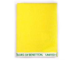 United Couleurs of Benetton. - Serviette de Plage 90x160 cm 380 GSM Velours 100% Coton 90x160 Citronier