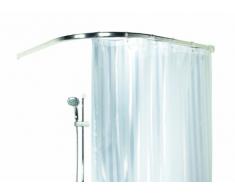 Spirella 10.31145 Rideau de Douche Ova Rondo White Métal
