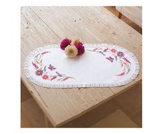 Groves + Banks PN-0012838 Broderie Napperon Fleurs Toile Multicolore 60 x 2 x 30 cm