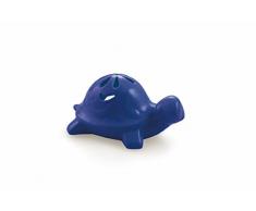 Villa dEste Home Tivoli Happy Garden Bougeoir, céramique, Bleu, 13.5 x 8,8 x 18,8 cm