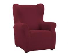 Martina Home Housse Fauteuil orejero 32x42x5 cm Bordeaux