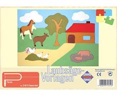 Pebaro Pièce chantournée Maquette Ferme