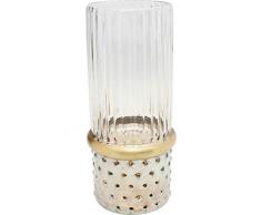 Kare 63962 Vase en verre Transparent